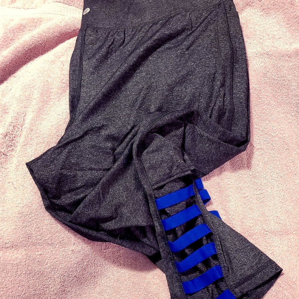 Fun capris with lattice bottom